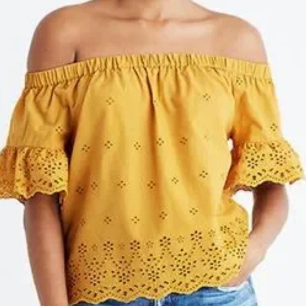 Madewell Off The Shoulder Top size XS